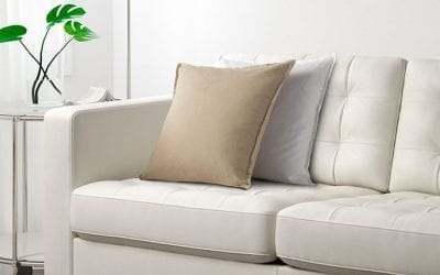 Como limpar o sofá corretamente?